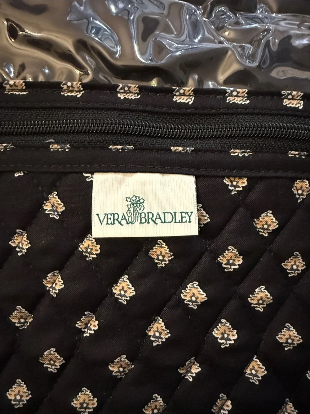 Vera Bradley Retired Rare Alpine Cosmetic Bag”